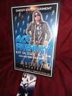 Kiss Poster Ace Frehley Poster Actual Concert Event -sharp W  Guitar Pic  photo