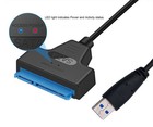 2in1 Sata To Usb 3 0 Cable  Sata To Usb Adapter Compatible For 2 5   Hdd   Ssd