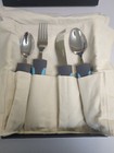 Adaptive Silverware 4 Pc For Elderly Arthritis Medium Weight 3 35 Oz- Bunmo
