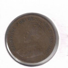 1931 Canadian Circulated One Cent Kgv Coin 