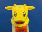 Vintage 1970s Sippy Straw Cup Moo-cow Cup N Creamer Whirley Orange Yellow