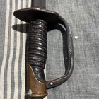 Antique 19th Century Cavalry Saber Sword With Wire Wrapped Grip 29    Inches