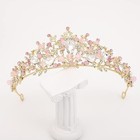 Kids Pink Crystal Tiara Girls Princess Costume Rhinestone Crown Small 