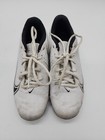Nike Fastflex Vapor Cleats Youth Boys 4 5 White Cd0077-100 Kids Football Run