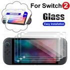 2-pack Screen Protector For Nintendo Switch 2  2025  Tempered Glass Clear Film