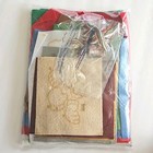 Bucilla Felt Christmas Stocking Kit Garden Santa 18  Plaid Jean Poinsettia 85428