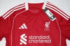 Adidas L f c  Liverpool Home Red Soccer Jersey Men s Size  M Retail    100
