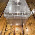 Vintage Wilson Wil-hold Clear Plastic Sewing Case With Insert tray Made In Usa