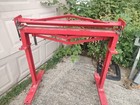 Red Manual Sheet Metal Bending Brake metal Bender On Stand With Casters