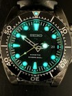 Seiko Kinetic  bfk  Men s Black Dial Date Quartz Dive Watch 42mm 5m62-0bl0