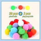 Cat Ball Toy Launcher Gun 34pcs Cat Toys For Indoor Cats Interactive Cat Toy