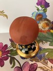Mackenzie-childs Argentina Terra Cotta courtly Check Finial