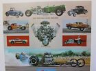 Original Nhra Drag Racing Ahra Hot Rod Vrhtf Vintage Garage Poster Saac Scta