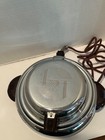 Vintage Chrome Art Deco General Electric Waffle Maker  Model 119w4  Works
