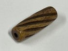 Engraved Sioux Plains Indian Effigy Designed Tube Bead Fur Trade 1700-1800s  b23