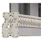 2pcs set Concrete Column Cement Balustrade Molds For Concrete Plaster Casting