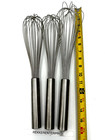 Whip Whisk Lot Of 3 Large Restaurant Quality 18-8 Stainless Steel Ss