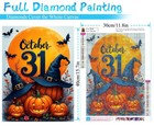 Halloween Eve Diamond Art Kit For Adults 5d Diy Craft