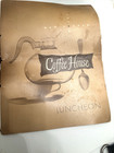 1956  Vintage  Coffee House Luncheon Menu The Hotel New Yorker  - Mr  Hans Post