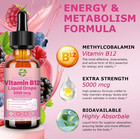Vitamina B12 Organica Liquida Sublingual Extra Fuerte