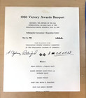 1980 Victory Awards Banquet 64th Intl Indy 500 Winning Driver Johnny Rutherford