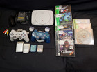 Psone Ps1 Console And Games Bundle Lot - 8 Games  3 Memory Cards  2 Controllers