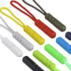 10pcs Zipper Pull Replacement Cord Tags Plastic Fixers For Bags Tents - New