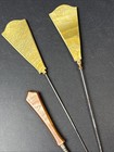 Vtg Antique Long Hat Pins   Button Hook Victorian Edwardian Era  Lot 3