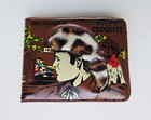 Vintage 1950s Davy Crockett Promo Wallet With Certificate Walt Disney Tv Series