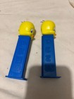 Vintage Tweety Bird Pez Dispensers Pair Looney Tunes Hong Kong China Stems