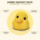 Jumbo Squishy Duck Squeeze Ball Slow-rising Soft Foam Stress Reliever Yellow