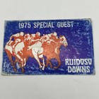 Ruidoso Down   s 1975 Season Box Seat   1975 Special Guest
