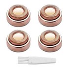 4 Pcs Replacement Heads For Finishing Touch Gen 1 Flawless Facial Hair Remover
