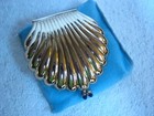 Vintage New In Box Givenchy Womens Compact Par Fums Shell Powder Mirror Compact