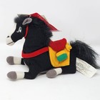 New Disney Store Mulan Khan Horse Mini Bean Bag 8  Plush Stuffed Toy 1998 Nwt