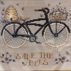 New Save The Bees - Counted Cross Stitch Kit Sue Hillis Design Sh-755k