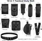 10-in-1 Tactical Utility Belt Set   Law Enforcement Modular Equipment System