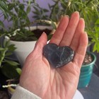 Blue Green Fluorite Crystal Heart  5 