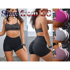 Women s Push Up High Waist Yoga Shorts Ruched Sports Pants Casual Gym Workout Us