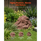 Fake Landscape Rock Well Pump Cover Outdoor Realistic Boulder Brown  Small Size