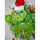 Christmas Wreath  Grinch Decor  Door Hanger  Holiday Decor  Christmas Decor
