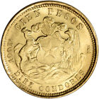 Chile Gold 100 Pesos  5885 Oz - Xf au - Random Date