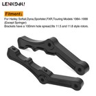 2pcs 100mm Radial Front Brake Calipers Bracket Adaptor Mount For Harley Touring
