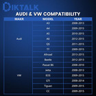 Timing Tool Set Compatible With Audi vw Vag 1 8 2 0 Tsi tfsi  21 Pcs Timing Tool
