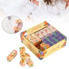 36pcs Cute Pencil Eraser Exquisite Eraser Set With Rubber Material   Eco frie   