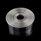 Stainless Steel Round Smooth Buscuit Mould Mousse Ring Pastry Cut Cookie Cutter 
