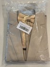 Boys 4 Piece Tuxedo Suit Vest Pants Bow Tie Set Formal Dress Clothes Size 12 Yr