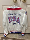 Vintage Cbs Records Springsteen 1984 World Tour Jacket Size M Born In The Usa