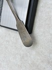 Solid Coin Silver Spoon Antique 90  Pure 1840s Sd Rockwell Ny 15 80g Hallmarks