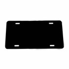 Black Personalized Custom Aluminum License Plate Car Tag  your Name   Color  
